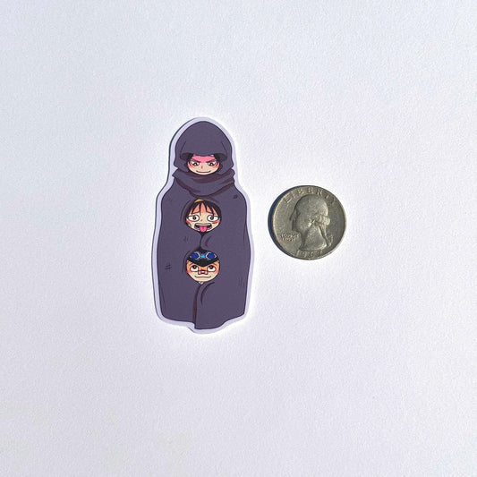 Ace Sabo Luffy ASL Vinyl Sticker