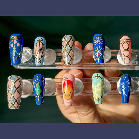 Howl's Moving Castle Nail Set