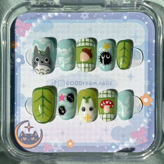 My Neighbor Totoro Nail Set