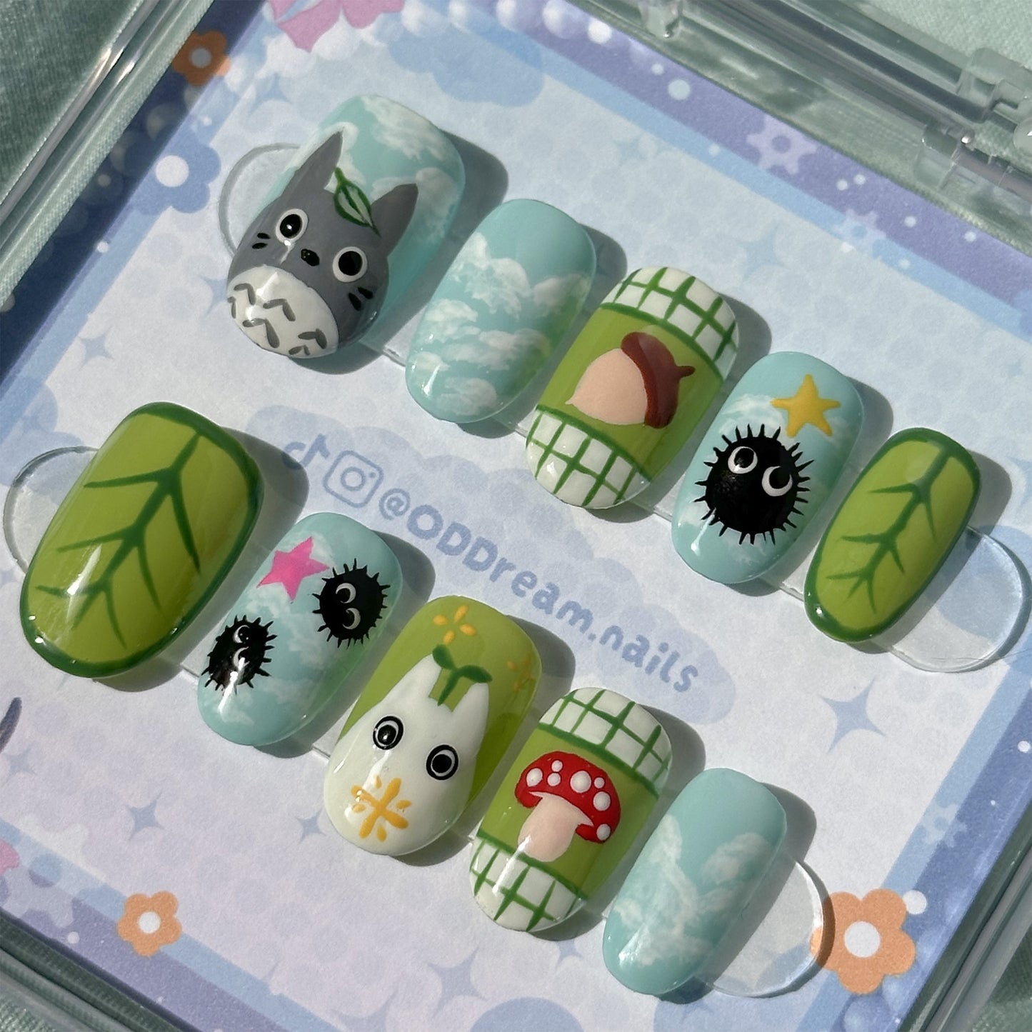 My Neighbor Totoro Nail Set