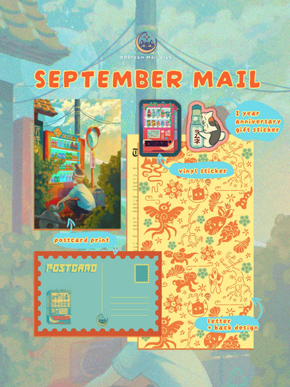 Monthly Mail Club (Current: September Subscription)