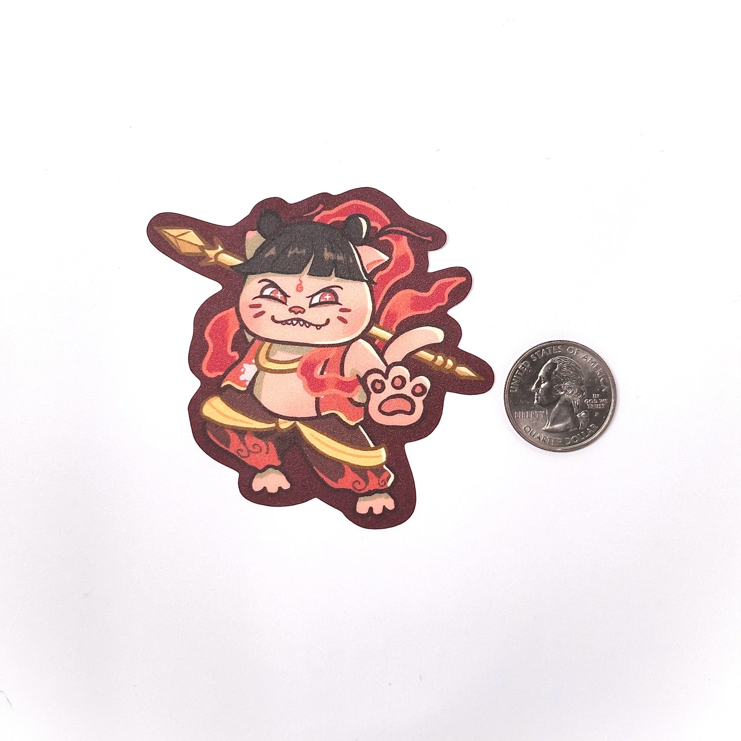 Nezha Vinyl Sticker