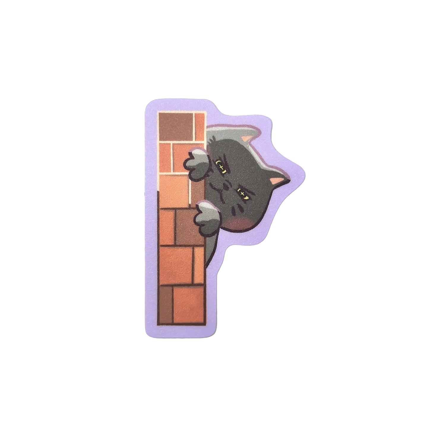 Sneaky Cat Vinyl Sticker