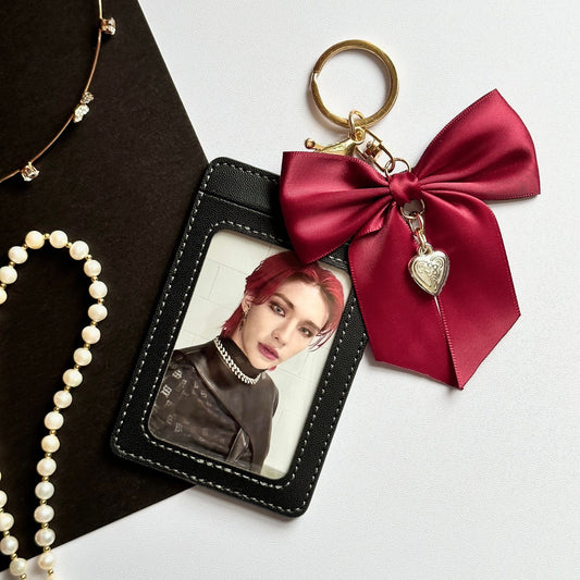 Photocard Holder with Simple Ribbon